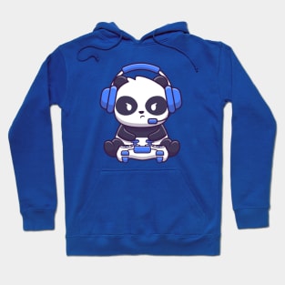 Cute panda gaming Hoodie